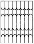Прямая решетка - эскиз 4